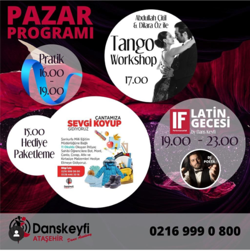 Ataşehir Dans Keyfi Tango Workshop